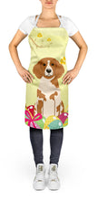 Load image into Gallery viewer, Easter Eggs Brittany Spaniel Apron – Artist-Designed Kitchen, BBQ &amp; Craft Apron BB6072APRON