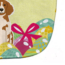Load image into Gallery viewer, Easter Eggs Brittany Spaniel Baby Bib BB6072BIB