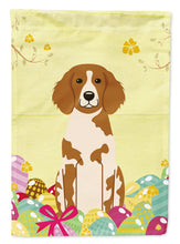 Load image into Gallery viewer, Easter Eggs Brittany Spaniel Garden Flag - Outdoor Decorative Yard Flag BB6072GF