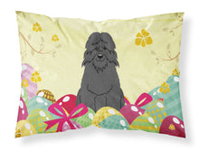 Load image into Gallery viewer, Easter Eggs Bouvier des Flandres Fabric Standard Pillowcase – Artistic Decorative Front, White Back BB6074PILLOWCASE