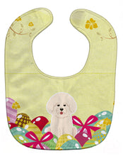 Load image into Gallery viewer, Easter Eggs Bichon Frise Baby Bib BB6075BIB