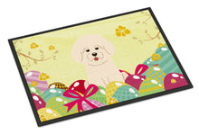 Load image into Gallery viewer, Easter Eggs Bichon Frise Doormat - 18x27 Decorative Floor Mat – Indoor/Outdoor Rug with Artistic Flair BB6075MAT