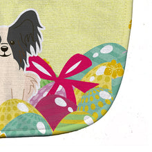 Load image into Gallery viewer, Easter Eggs Papillon Black White Baby Bib BB6076BIB