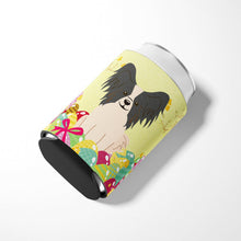 Load image into Gallery viewer, Easter Eggs Papillon Black White Can or Bottle Hugger BB6076CC
