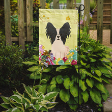 Load image into Gallery viewer, Easter Eggs Papillon Black White Garden Flag - Outdoor Decorative Yard Flag BB6076GF