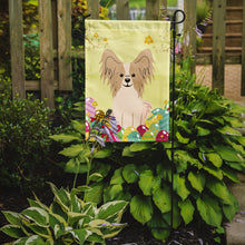 Load image into Gallery viewer, Easter Eggs Papillon Sable White Garden Flag - Outdoor Decorative Yard Flag BB6077GF