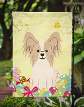 Load image into Gallery viewer, Easter Eggs Papillon Sable White Garden Flag - Outdoor Decorative Yard Flag BB6077GF