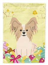 Load image into Gallery viewer, Easter Eggs Papillon Sable White Garden Flag - Outdoor Decorative Yard Flag BB6077GF
