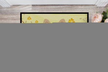 Load image into Gallery viewer, Easter Eggs Papillon Sable White Doormat - 18x27 Decorative Floor Mat – Indoor/Outdoor Rug with Artistic Flair BB6077MAT