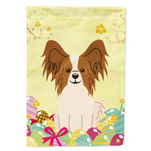 Load image into Gallery viewer, Easter Eggs Papillon Red White Flag Canvas House Size BB6078CHF