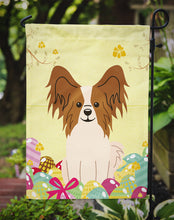 Load image into Gallery viewer, Easter Eggs Papillon Red White Garden Flag - Outdoor Decorative Yard Flag BB6078GF