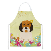Load image into Gallery viewer, Easter Eggs Petit Basset Griffon Veenden Apron – Artist-Designed Kitchen, BBQ &amp; Craft Apron BB6079APRON