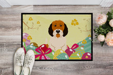 Load image into Gallery viewer, Easter Eggs Petit Basset Griffon Veenden Doormat - 18x27 Decorative Floor Mat – Indoor/Outdoor Rug with Artistic Flair BB6079MAT