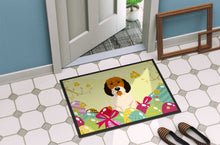 Load image into Gallery viewer, Easter Eggs Petit Basset Griffon Veenden Doormat - 18x27 Decorative Floor Mat – Indoor/Outdoor Rug with Artistic Flair BB6079MAT