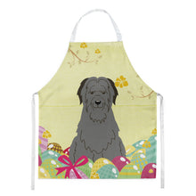 Load image into Gallery viewer, Easter Eggs Briard Black Apron – Artist-Designed Kitchen, BBQ &amp; Craft Apron BB6081APRON