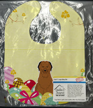 Load image into Gallery viewer, Easter Eggs Briard Brown Baby Bib BB6082BIB