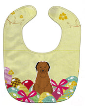 Load image into Gallery viewer, Easter Eggs Briard Brown Baby Bib BB6082BIB