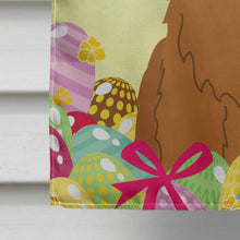 Load image into Gallery viewer, Easter Eggs Briard Brown Flag Canvas House Size BB6082CHF
