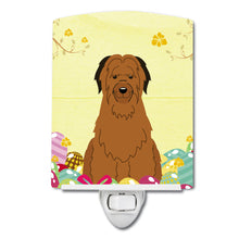 Load image into Gallery viewer, Easter Eggs Briard Brown Ceramic Night Light BB6082CNL