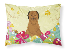 Load image into Gallery viewer, Easter Eggs Briard Brown Fabric Standard Pillowcase – Artistic Decorative Front, White Back BB6082PILLOWCASE