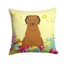 Load image into Gallery viewer, Easter Eggs Briard Brown Throw Pillow - 14x14 Decorative Pillow – Art for Your Home &amp; Patio BB6082PW1414