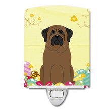 Load image into Gallery viewer, Easter Eggs Bullmastiff Ceramic Night Light BB6084CNL