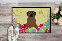 Load image into Gallery viewer, Easter Eggs Bullmastiff Doormat - 24x36 Decorative Floor Mat – Indoor/Outdoor Rug with Artistic Flair BB6084JMAT