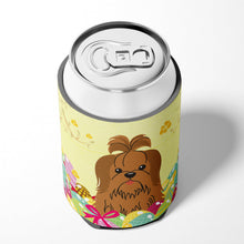 Load image into Gallery viewer, Easter Eggs Shih Tzu Silver Chocolate Can or Bottle Hugger BB6086CC