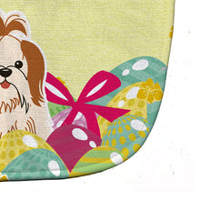Load image into Gallery viewer, Easter Eggs Shih Tzu Red White Baby Bib BB6087BIB