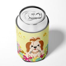 Load image into Gallery viewer, Easter Eggs Shih Tzu Red White Can or Bottle Hugger BB6087CC