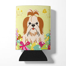 Load image into Gallery viewer, Easter Eggs Shih Tzu Red White Can or Bottle Hugger BB6087CC