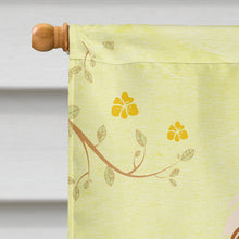 Load image into Gallery viewer, Easter Eggs Shih Tzu Red White Flag Canvas House Size BB6087CHF