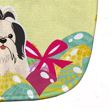 Load image into Gallery viewer, Easter Eggs Shih Tzu Black White Baby Bib BB6088BIB