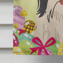 Load image into Gallery viewer, Easter Eggs Shih Tzu Black White Flag Canvas House Size BB6088CHF