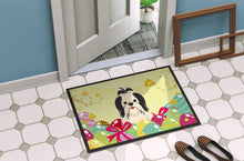 Load image into Gallery viewer, Easter Eggs Shih Tzu Black White Doormat - 24x36 Decorative Floor Mat – Indoor/Outdoor Rug with Artistic Flair BB6088JMAT