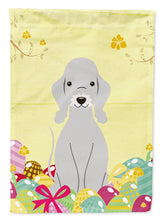 Load image into Gallery viewer, Easter Eggs Bedlington Terrier Blue Garden Flag - Outdoor Decorative Yard Flag BB6090GF