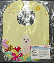 Load image into Gallery viewer, Easter Eggs Bedlington Terrier Sandy Baby Bib BB6091BIB