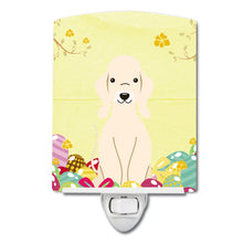 Load image into Gallery viewer, Easter Eggs Bedlington Terrier Sandy Ceramic Night Light BB6091CNL