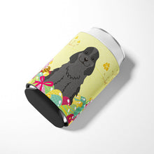 Load image into Gallery viewer, Easter Eggs Cocker Spaniel Black Can or Bottle Hugger BB6092CC