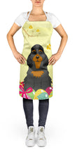 Load image into Gallery viewer, Easter Eggs Cocker Spaniel Black Tan Apron – Artist-Designed Kitchen, BBQ &amp; Craft Apron BB6093APRON
