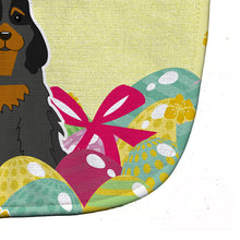 Load image into Gallery viewer, Easter Eggs Cocker Spaniel Black Tan Baby Bib BB6093BIB