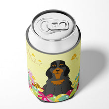Load image into Gallery viewer, Easter Eggs Cocker Spaniel Black Tan Can or Bottle Hugger BB6093CC