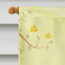 Load image into Gallery viewer, Easter Eggs Cocker Spaniel Black Tan Flag Canvas House Size BB6093CHF