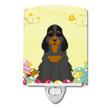 Load image into Gallery viewer, Easter Eggs Cocker Spaniel Black Tan Ceramic Night Light BB6093CNL
