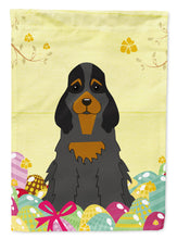 Load image into Gallery viewer, Easter Eggs Cocker Spaniel Black Tan Garden Flag - Outdoor Decorative Yard Flag BB6093GF