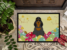 Load image into Gallery viewer, Easter Eggs Cocker Spaniel Black Tan Doormat - 24x36 Decorative Floor Mat – Indoor/Outdoor Rug with Artistic Flair BB6093JMAT