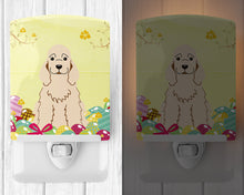 Load image into Gallery viewer, Easter Eggs Cocker Spaniel Buff Ceramic Night Light BB6094CNL