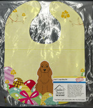 Load image into Gallery viewer, Easter Eggs Cocker Spaniel Red Baby Bib BB6095BIB