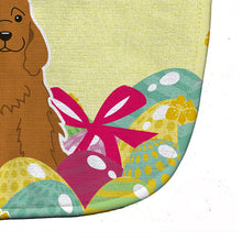 Load image into Gallery viewer, Easter Eggs Cocker Spaniel Red Baby Bib BB6095BIB