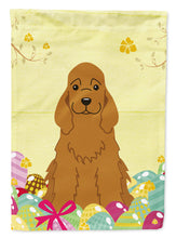 Load image into Gallery viewer, Easter Eggs Cocker Spaniel Red Garden Flag - Outdoor Decorative Yard Flag BB6095GF